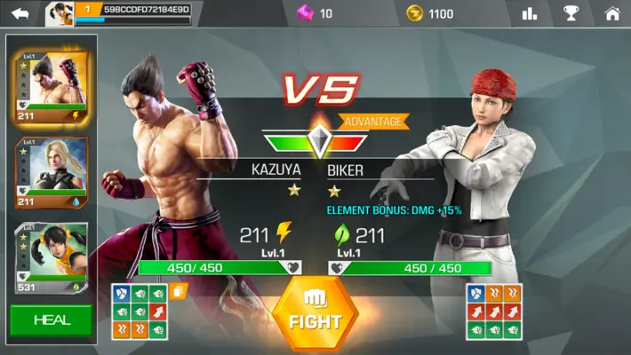 Tekken android App screenshot 3